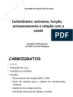 Carboidrato - Quimica e Glicogênio