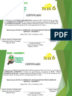 Certificados NR 6 - Campo Verde 08-01-2021