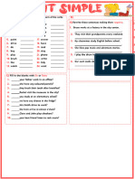 Present Simple Tense Exercises