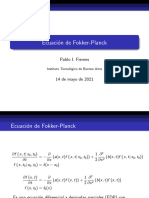 Fokker Planck 1D