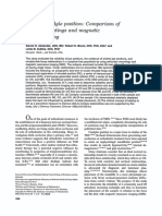 Mandibular Condyle Position - Comparison of Articulator Mountings and Magnetic Resonance Imaging