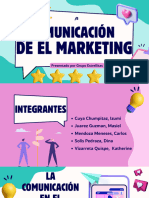 Comunicación Marketing