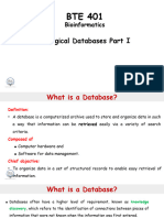 M Lec 01 & 02 Biological Database