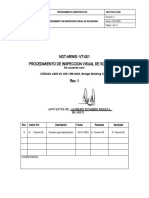 Ndt-Arwis-Vt-Aws-D1.5 Procedimiento de Inspeccion Visual de Soldadura