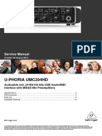 Umc204hd Behringer Audio Interface Service Manual