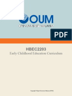 HBEC2203 Early Childhood Education Curriculum - Smay19 (MREP)