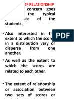 Measures of Relationship June 2024