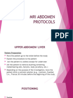 Mri Abdomen Protocols