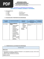 Matemática Antes y Despues