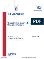 TIA-568.0-E Generic Telecommunications Cabling For Customer Premises 1