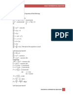 Exact Differential Equation Involving Trigonometric Function