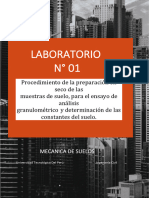 Laboratorio n1 Mecanica de Suelos