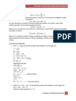 Solution of Some First Order First Degree DE