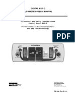 Porter Flowmeter User Manual