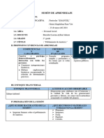 SESIÓN DE APRENDIZAJE - P.Social (Poblamiento de America)