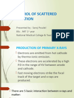 Control of Scattered Radiation - Saroj