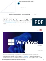 Windows - Qual A Diferença Entre 32 e 64 Bits - Canaltech