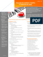 ADOCA FFO06A Formation Tracabilite Et Gestion de Crise