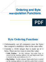 PPT-5 - Byte Ordering and Manipulation