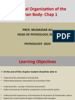 Cell Physiology Chap 01 by DR Mudassar