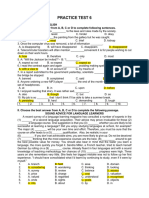 G8 - Practice Test 6 PBC