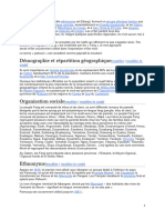 Démographie Et Répartition Géographique: Modifier Modifier Le Code