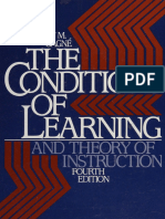 The Conditions of Learning and Theory of Instruction - Gagné, Robert M - (Robert Mills), 1916-2002 Gagné, Robert - 1985 - New York - Holt, - 9780030636882