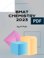 BMAT CHEMISTRY-c5-Oxidation, Reduction and Redox