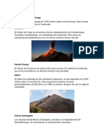 Volcanes Activos