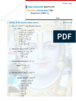 ICSE-8 - Cambridge - Math - Exponent (PART 1) (T Copy)