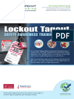 Lockout Tagout Safety Awareness Training Handout (2023)