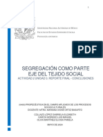 Segregacion Reprote de Investigacion