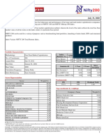 Fact Sheet of NIFTY 200 PDF