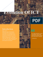 Evolution of ICT