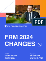 FRM Part I Changes 2024 Session