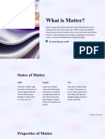 What Is Matter