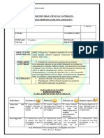 Pauta Trabajo Práctico Características de Los Animales 1