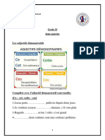 Les Adjectifs Et Les Pronoms Démonstratifs