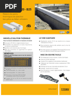 Ytong Thermostop B20 - B25: Réduire Les Ponts Thermiques de Plancher Bas Grâce Au Béton Cellulaire