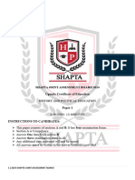 Shapta Uce Hist and Pol. Education 2024