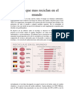 Países Que Mas Reciclan en El Mundo-Final