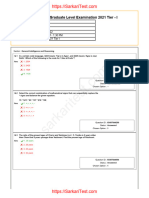 SSC CGL Tier 1 Question Paper 18 April 2022 2nd Shift in English