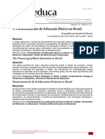 Financiamento Da Educação Básica No Brasil