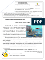 Atividade 15 Texto Lúdico Sobre Questões Ambientais (Poluição Da Água) e Gabarito Da Atividade 14.