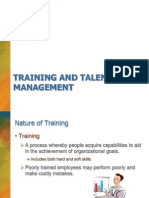 Training and Talent Management