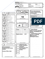 Ficha Oficial D&D 5E Editável em Negrito Elias