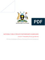 F. Final - UG National PPP Guidelines - Annex F Feasibility Study Guidelines - 0