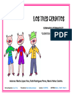 Cuento Los Tres Cerditos Picto