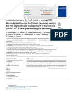 Revised Guidelines of The French Headache Society For The Diagnosis and Management of Migraine in Adults. Part 1 Diagnosis and Assessment