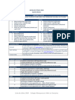 Lista de Utiles 5° Basico 2024 Manquecura Valle Lo Campino